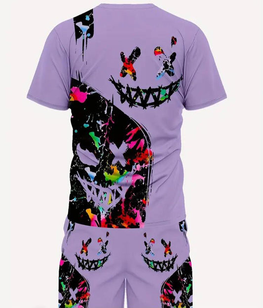 conjunto lila demon